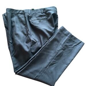 Slack Shop Flexslax Dress Pants Mens 42x30 Black Stretch Waist New With Tags